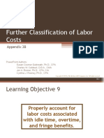 Further Classification of Labor Costs: Appendix 3B