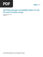 Dell Storage Compatibility Matrix - Oct 2016