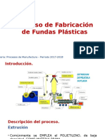 Deber 1 - Proceso de Fabricacion de Fundas Plasticas - José Contreras, Joel Coca, Jaime Chica