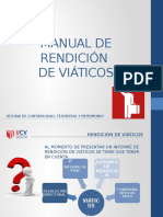 Manual de Rendición de Viaticos - Ucv.filial - Chiclayo