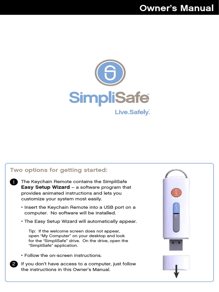 Simplisafe Alarm System Manual 2 PDF Interference