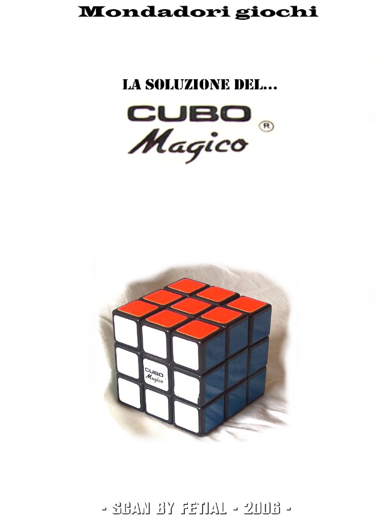 Soluzione Cubo Magico Rubik © Mondadori.pdf