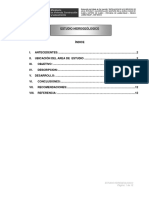 Estudio Hidrogeologico