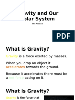 gravity and earths systems