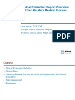 Clinical Evaluation Reports for Medical Devices  Vegher Hana