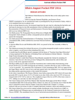 Current Affairs Pocket PDF - August 2016 by AffairsCloud.pdf