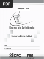 Caderno Prova Bc 2017 1