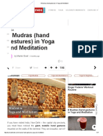 8 Mudras (Hand Gestures) in Yoga and Meditation