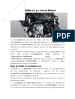 Principales Fallas en Un Motor Diesel