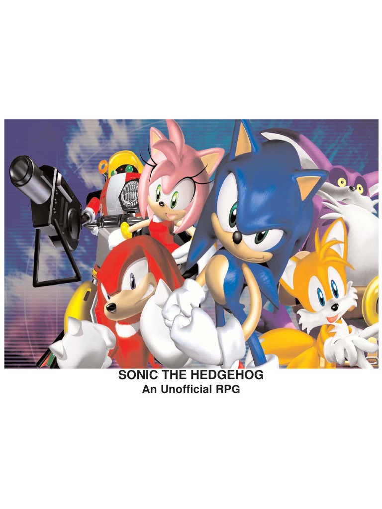 Sonic The Hedgehog Unofficial RPG PDF | PDF | Leisure