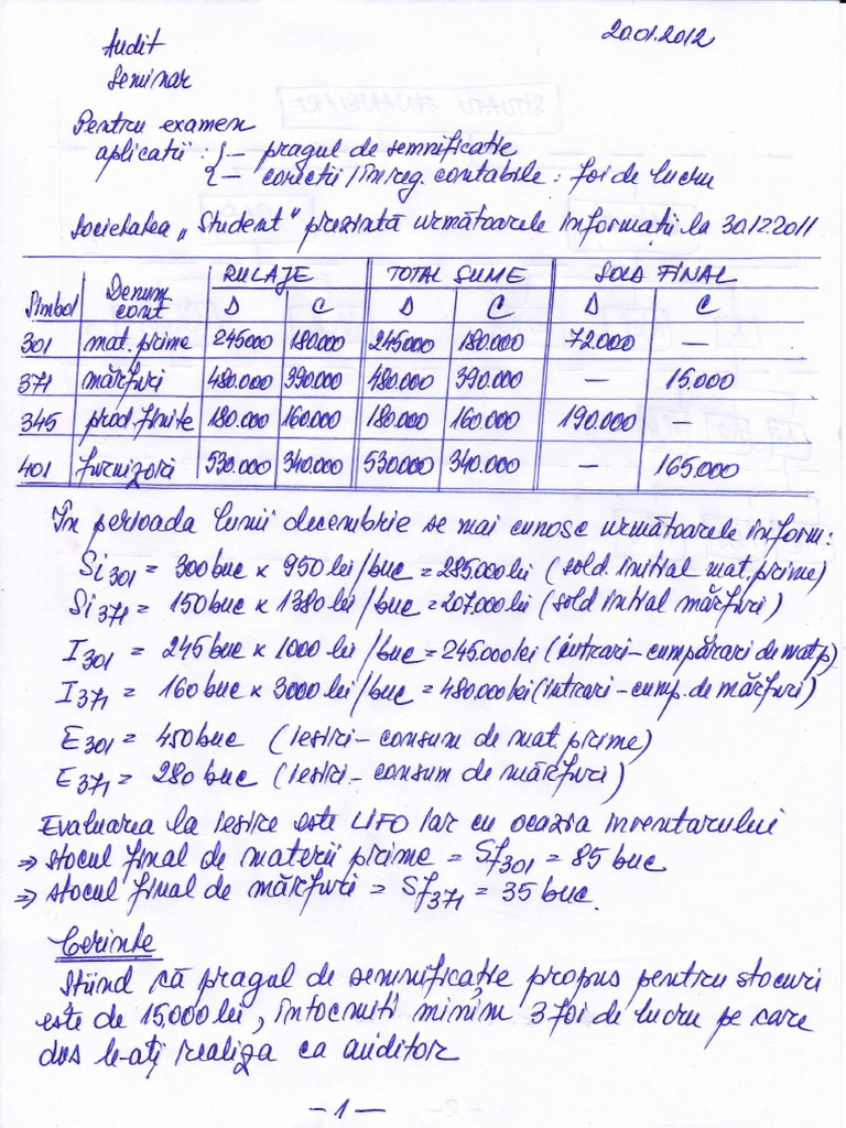 Bilantul Contabil | PDF
