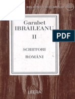 Ibraileanu Garabet - Scriitorii Romani (Aprecieri) PDF