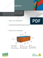 Guía de transportes: Tipos de contenedores en  caracteres