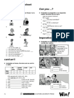 Can You ... ?: Unit 2 Basic Worksheet Abilities