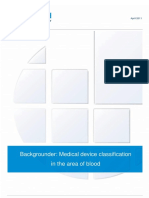 EcoMed Classification Blood Bags Backgrounder