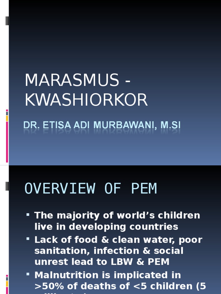 marasmus-kwashiorkor | Starvation | Malnutrition