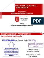 1 - Generalidades y Aplicaciones de La Termodinámica