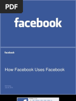 Download How Facebook Uses Facebook by Facebook SN34788038 doc pdf