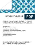Down Syndrome Presentation