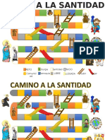 Tablero de Juego Camino A La Santidad