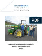2014 Organizing and Conducting A Safe Tractor Operation Workshop