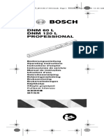 Manual Del Inclinómetro DNM120 Bosch