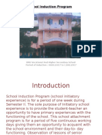 School Induction Program: BNV Vocational and Higher Secondary School Period of Induction: 09/01/2017 To 13/01/2017