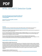 INTEL-SA-00075 Detection Guide Rev1.2