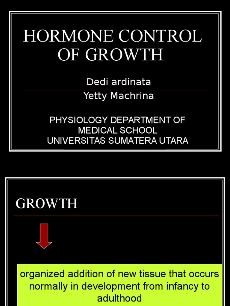 Hormonal Regulation of Growth | PDF | Growth Hormone | Bone