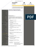 Exercise on Reported Speech - 11 __ 11