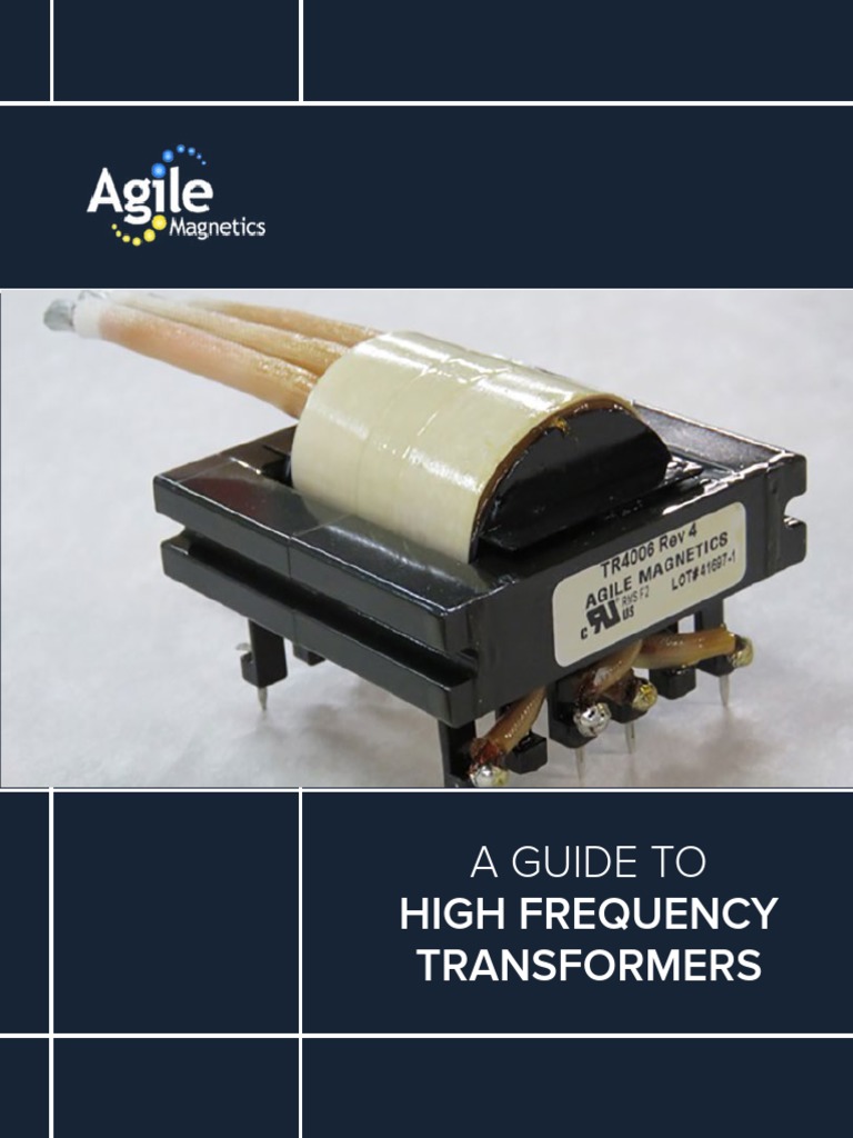High Frequency Transformers Guide | PDF | Transformer | Inductor