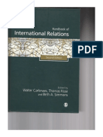 Handbook of International Relations Walter Carlsnaes Thomas Risse PDF