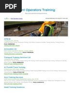 Ontario Underground Common Core Training | PDF