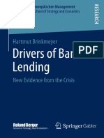 Hartmut Brinkmeyer Auth. Drivers of Bank Lending New Evidence From The Crisis