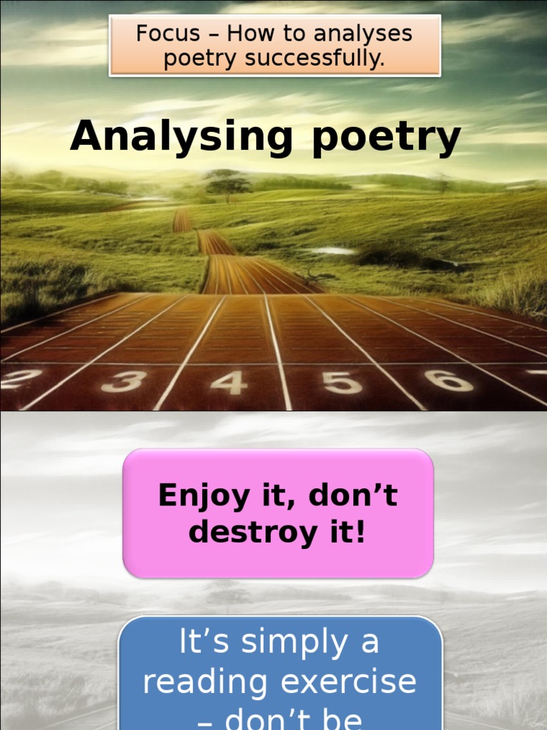 How To Analyze A Poem Mastering The Art Of Poetry Analysis - y4n9o5j