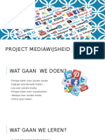 Project Mediawijsheid Les 1