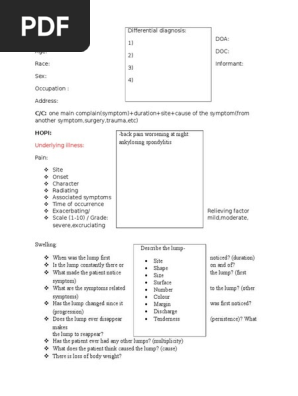 Ortho Clerking