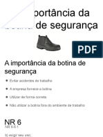 A Importância Da Botina de Segurança