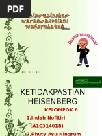 Kelompok 6 Ketidakpastian Heisenberg
