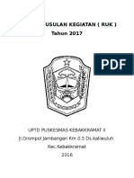 Rencana Usulan Kegiatan