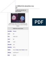 Deficit de Atencion