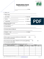 Application Form