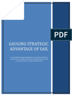 Gauging Strategic Advantage of Sail