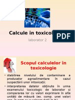 2 Calcule În Toxicologie