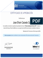 Certificado Del Curso