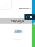 Lineaminntos Tecnocos Acas de Agua