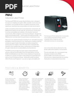 Pm42 Industrial Printer Data Sheet en A4 Honeywell Datamax