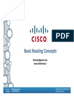 CCNA 12 Routing Concepts