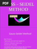 Download Gauss Seidel Method by MAarce Lgs SN34796074 doc pdf