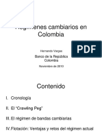 Regimen Cambiario de Colombia